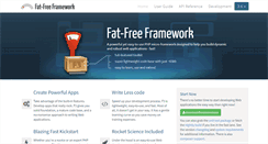 Desktop Screenshot of fatfreeframework.com